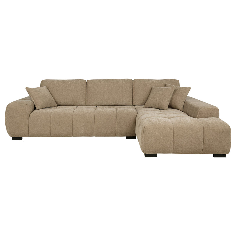 Modern Warm Chenille Sectional