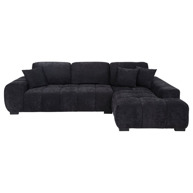 Modern Neutral Chenille Sectional
