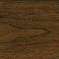 Walnut & Black Metal Bookcase