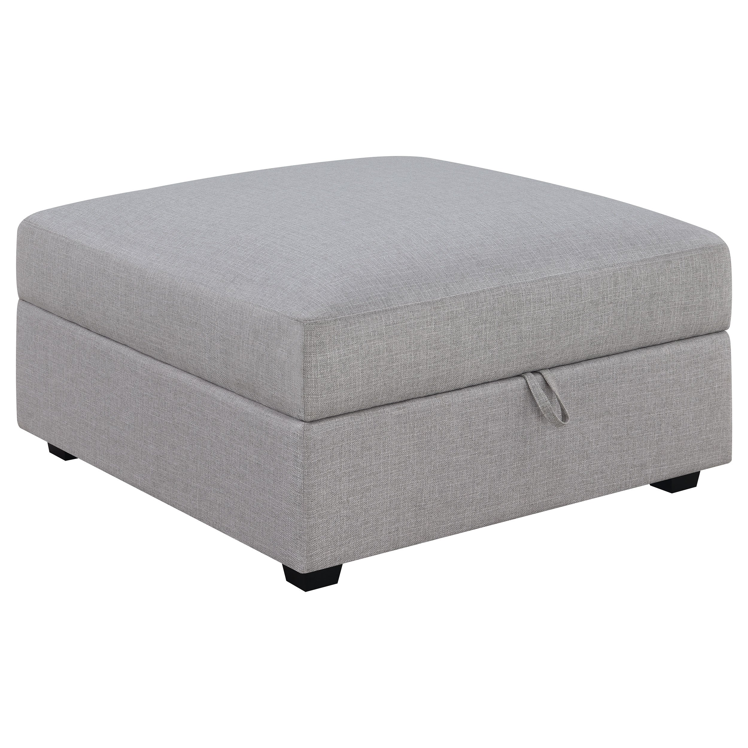 Gray 4-Piece Modular Sectional Sofa