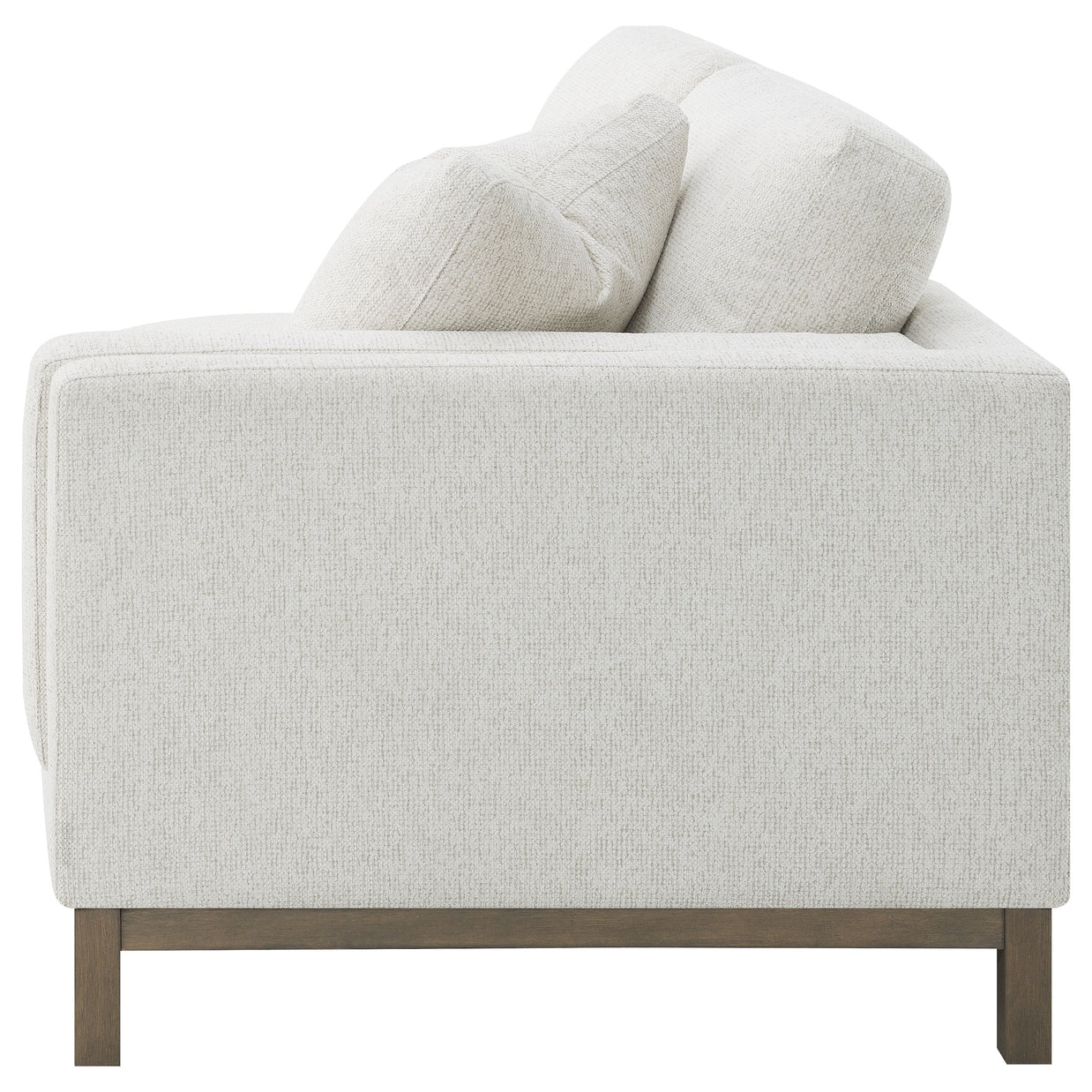 Modern Sand Upholstered Sectional Sofa