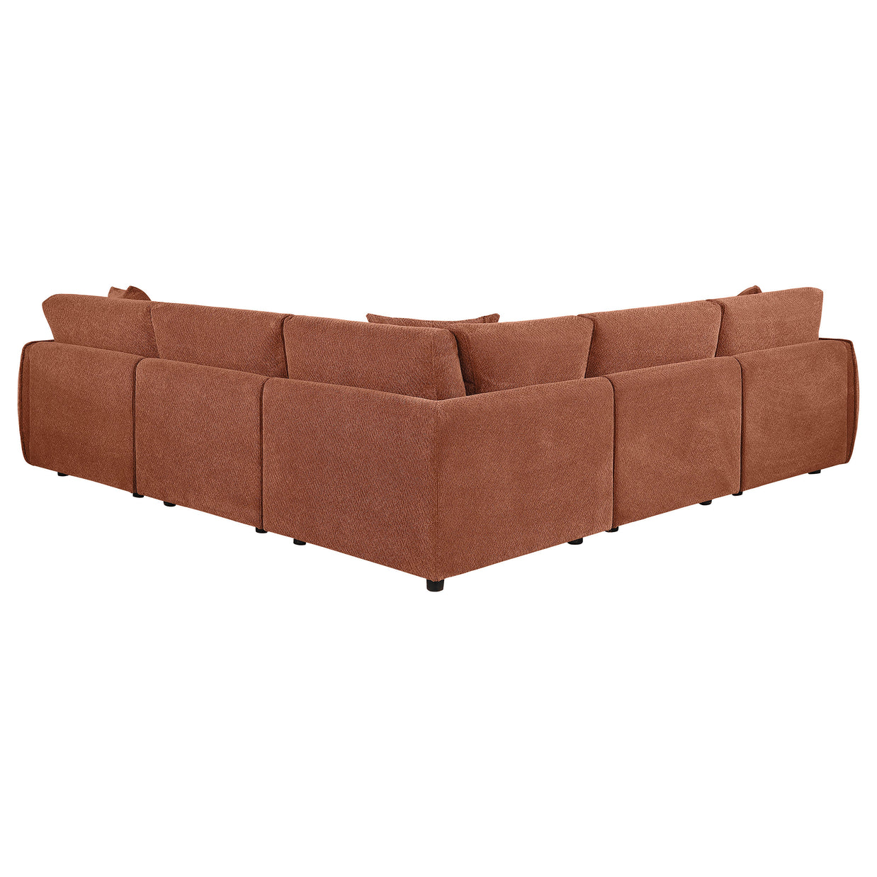 5PC Modular Chenille Sectional Sofa