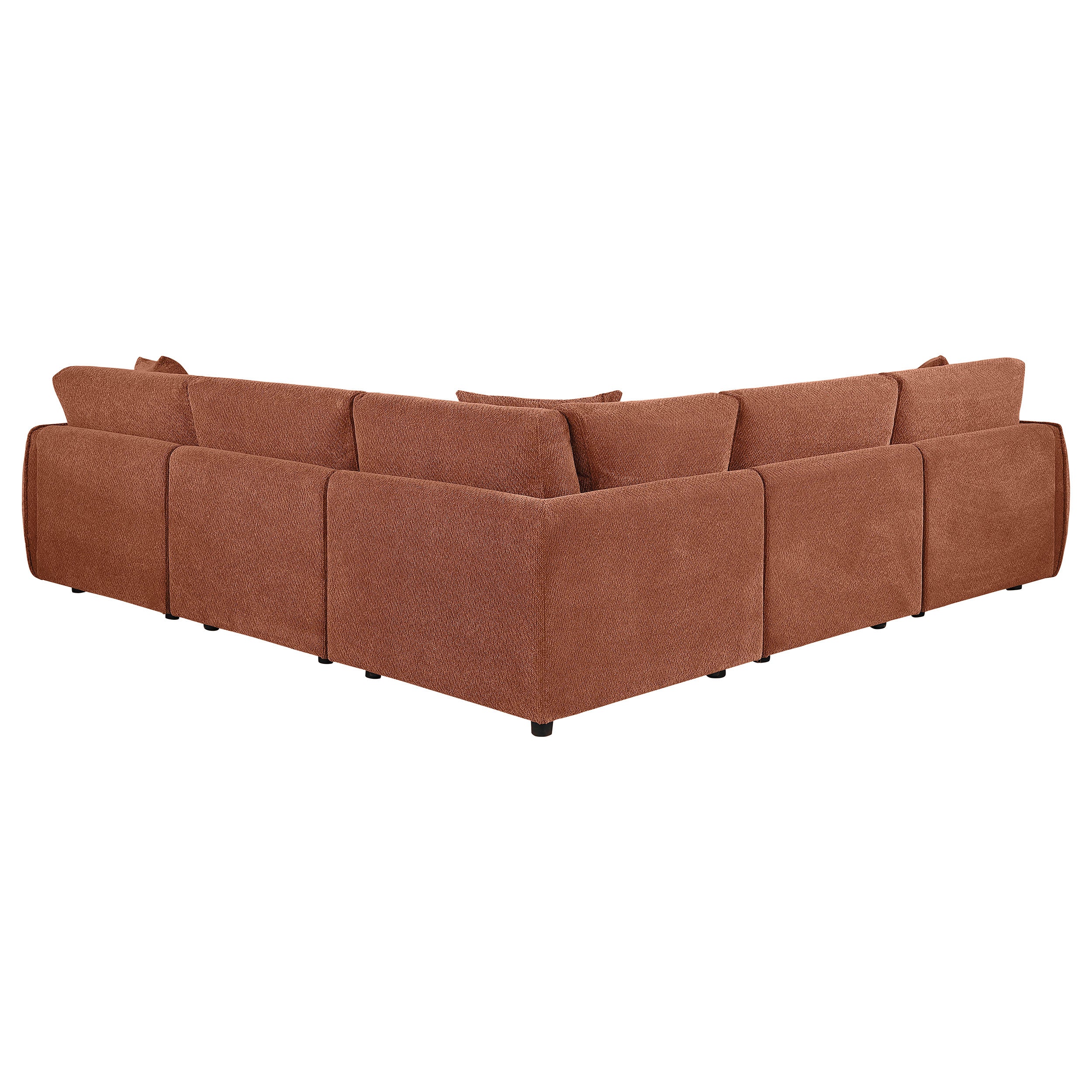 5PC Modular Chenille Sectional Sofa