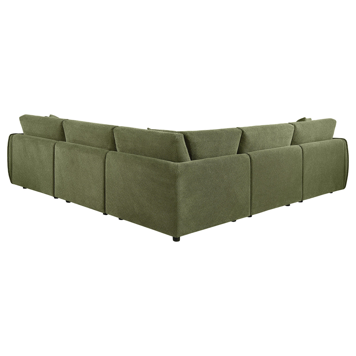 5PC Modular Chenille Sectional Sofa