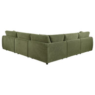 5PC Modular Chenille Sectional Sofa