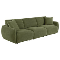 Olive Green Chenille Lounge Sofa