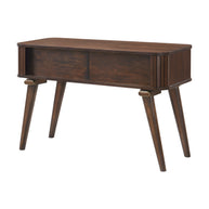 Walnut Tambour Sofa Table
