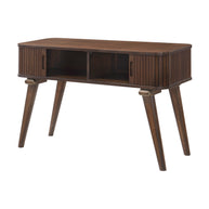 Walnut Tambour Sofa Table