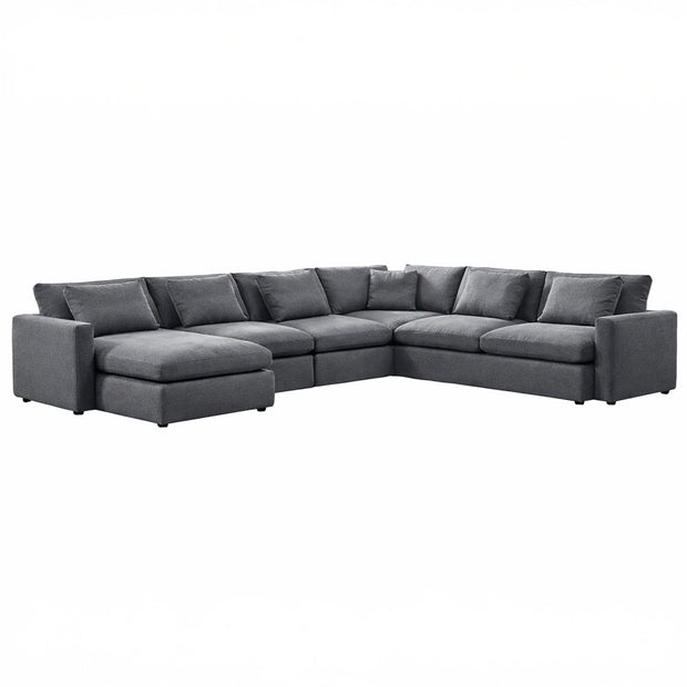 Contemporary Reversible 5 PC Modular Sectional