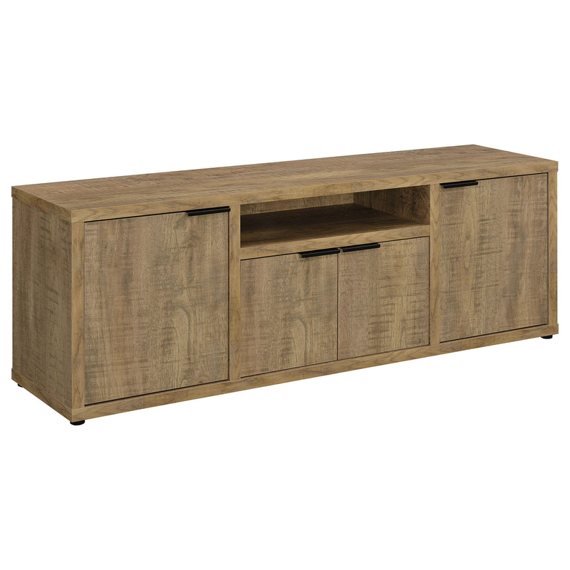 Farmhouse TV Stand with Four Doors