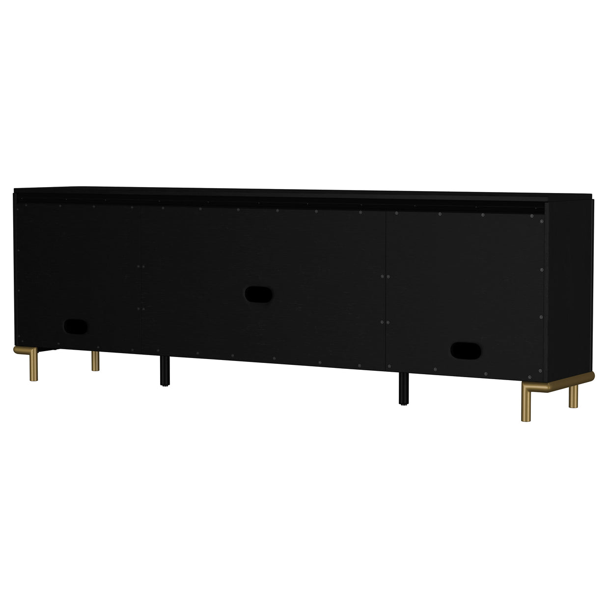 Cane 2-Door TV Stand Media Console Sand Wash