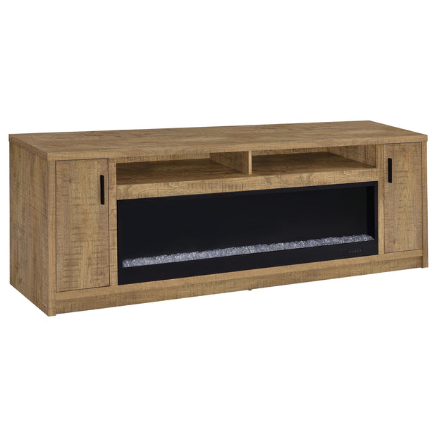 79-inch-2-door-TV-Stand-Fireplace