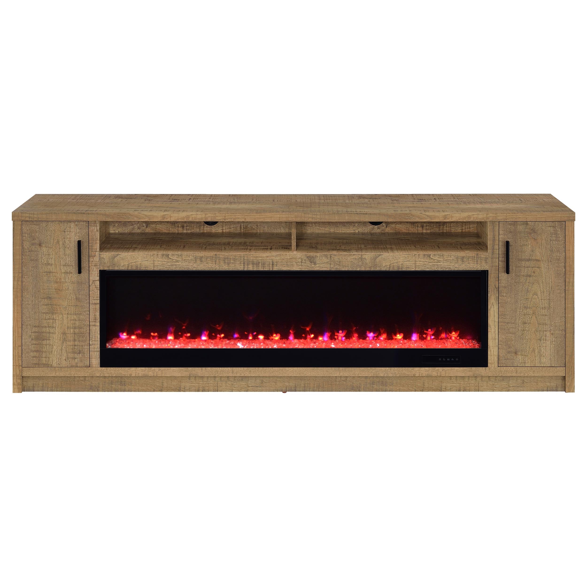 79-inch-2-door-TV-Stand-Fireplace