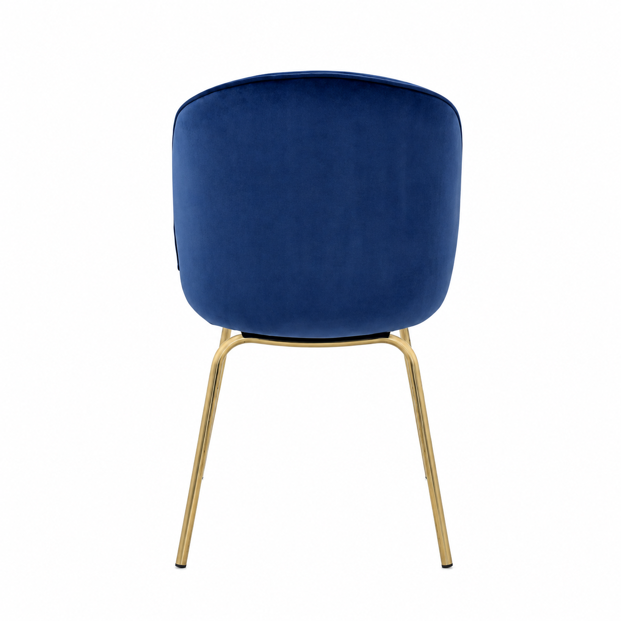 Glam Velvet & Gold Dining Chair Set