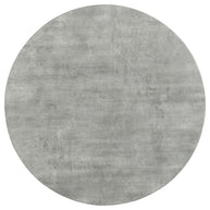 Modern Round Cement-Look Coffee Table