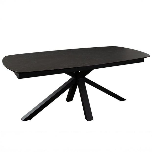Extendable Ceramic Glass Dining Table