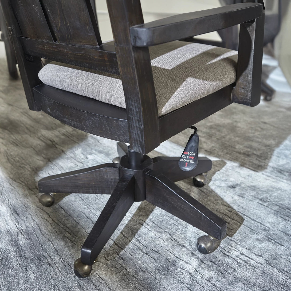 Solid Wood Office Chair