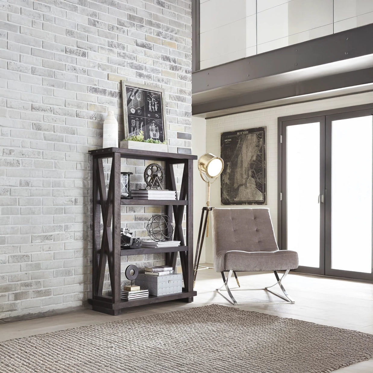 Solid Wood Bookcase