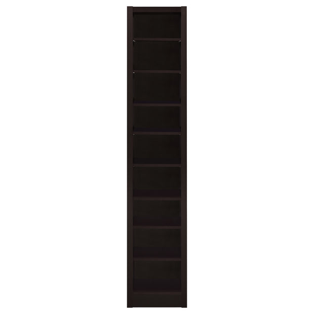 Vertical Cappuccino Bookcase