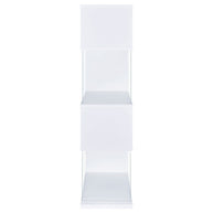 Glossy Zig-Zag Bookcase