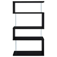 Glossy Zig-Zag Bookcase