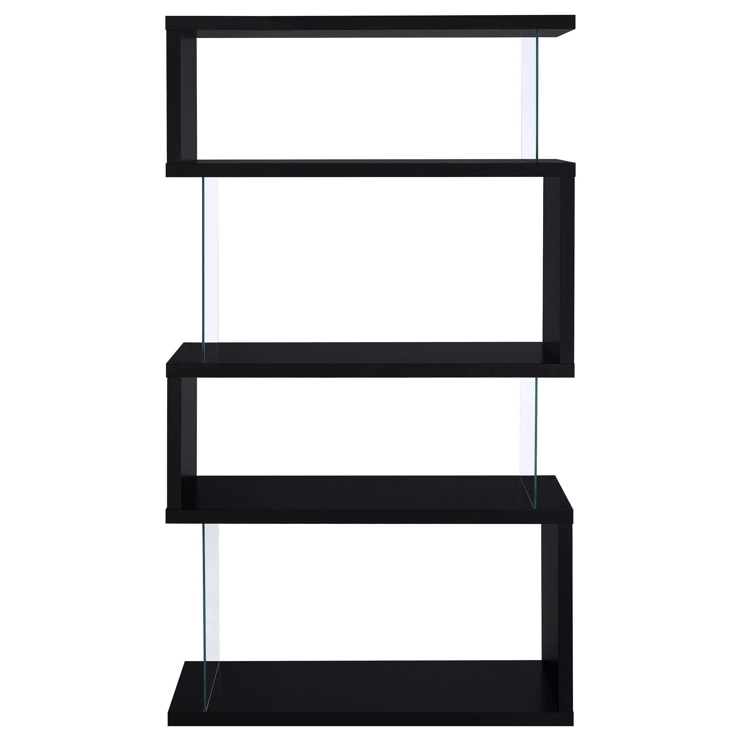 Glossy Zig-Zag Bookcase