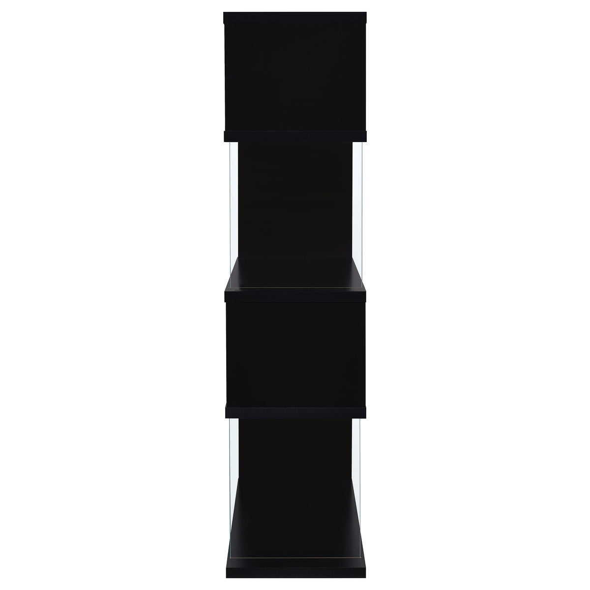 Glossy Zig-Zag Bookcase