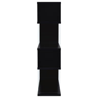 Glossy Zig-Zag Bookcase