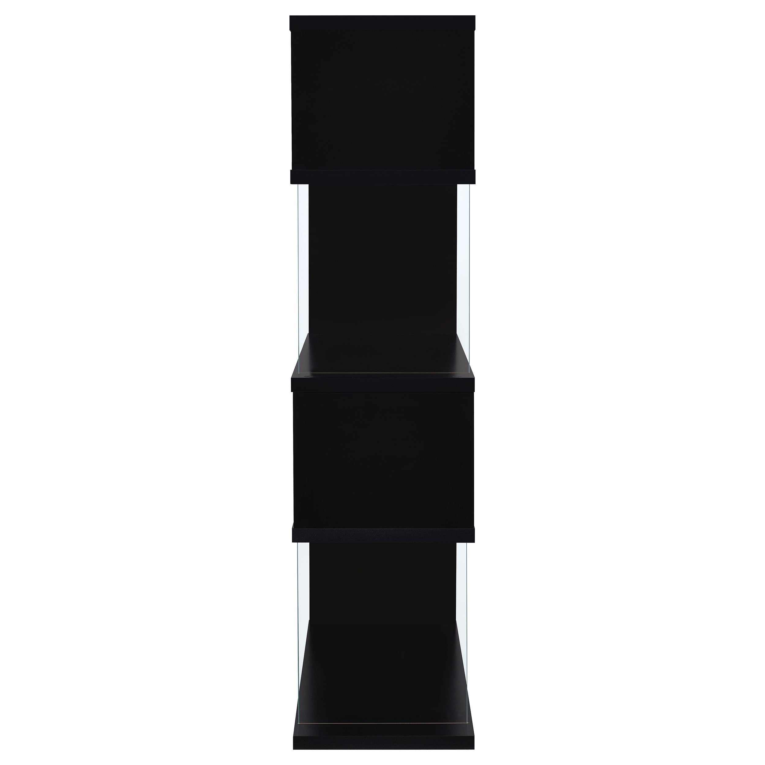 Glossy Zig-Zag Bookcase