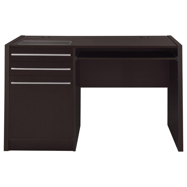 Modern Cappuccino Connect-It Desk