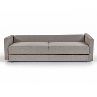 Gray Convertible Sleeper Sofa Bed