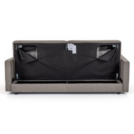 Gray Convertible Sleeper Sofa Bed