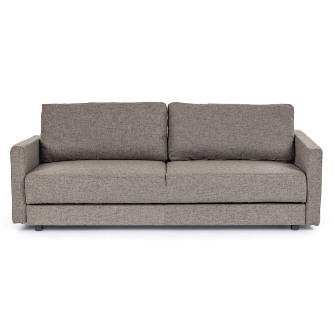 Gray Convertible Sleeper Sofa Bed