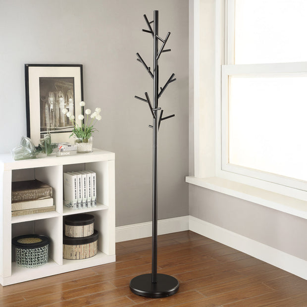 18-Hook Freestanding Metal Coat Rack