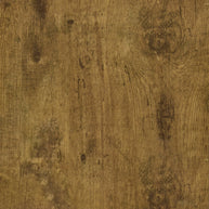 C-Shaped Sofa Side Table in Rustic Nutmeg Wood