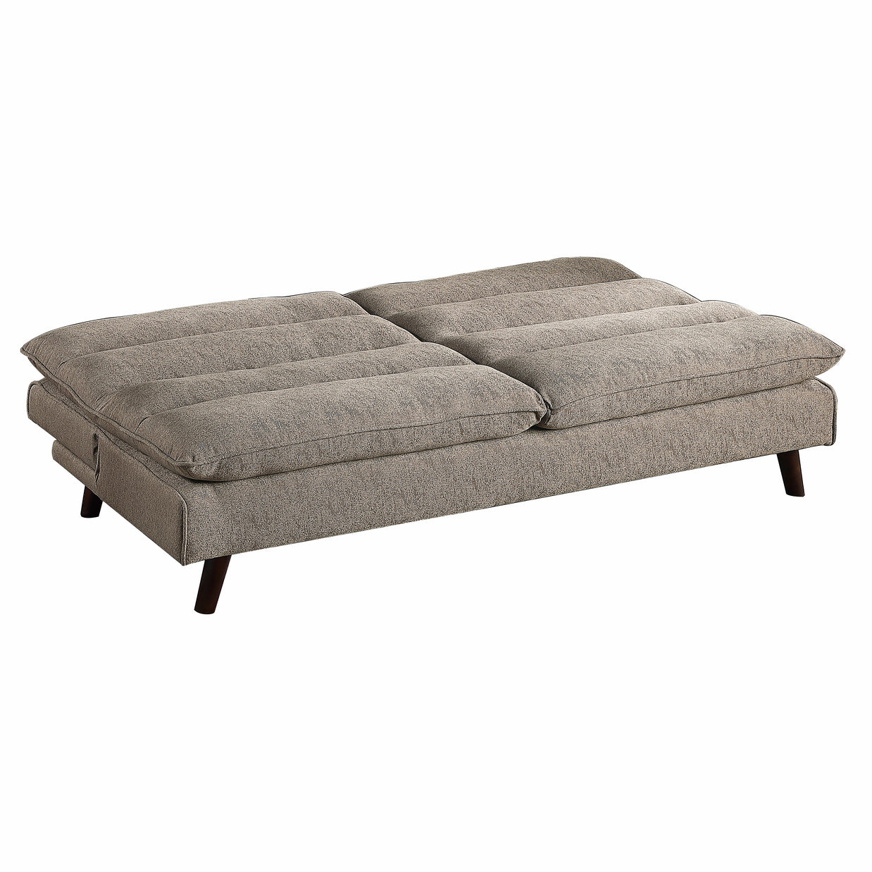 Convertible Sofa Bed with Textured Fabric