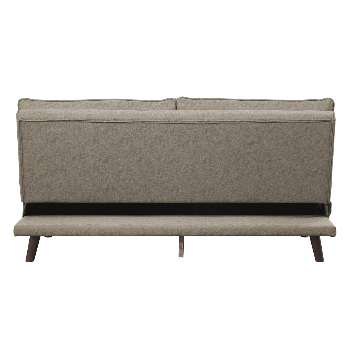 Convertible Sofa Bed with Textured Fabric
