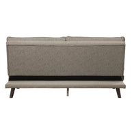 Convertible Sofa Bed with Textured Fabric