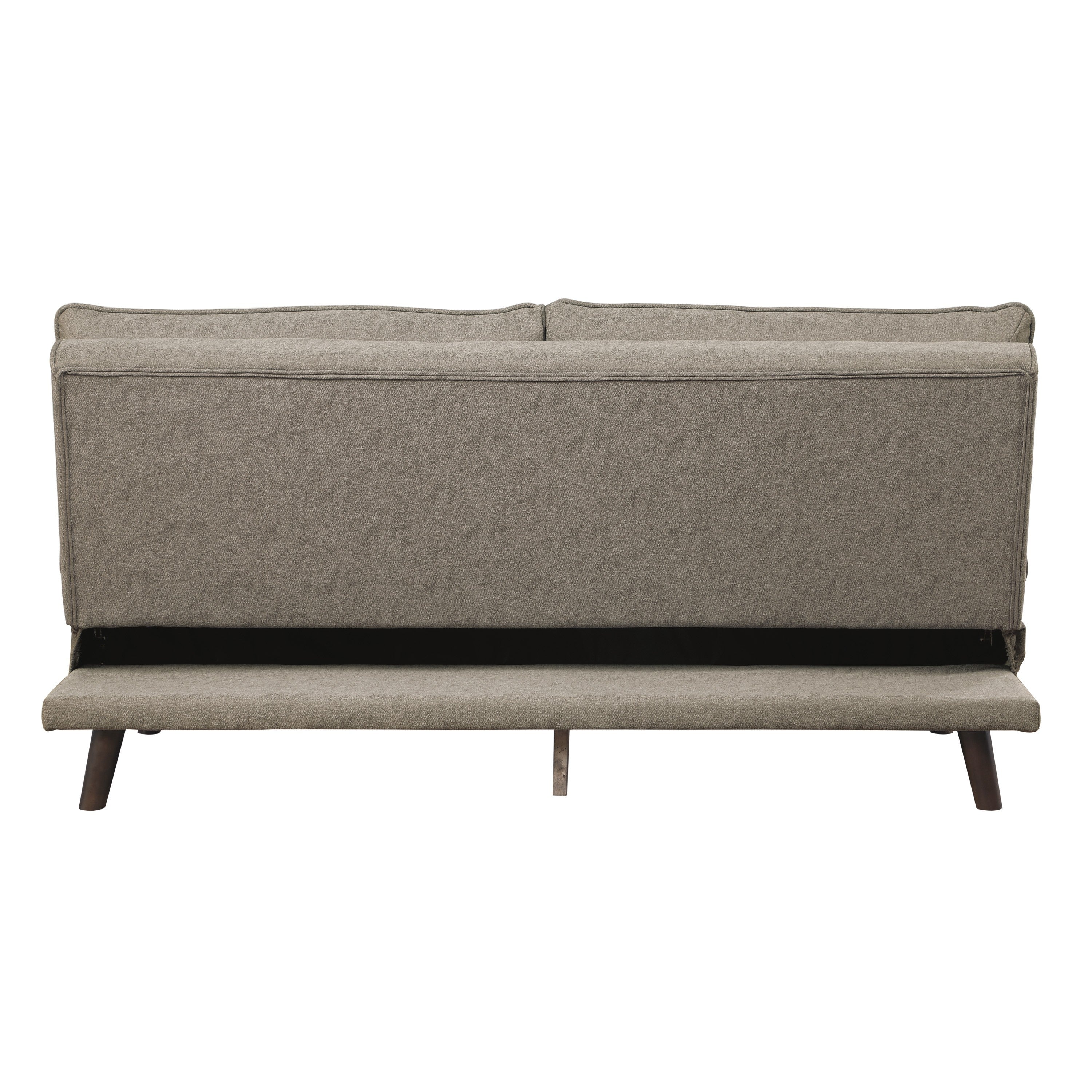 Convertible Sofa Bed with Textured Fabric