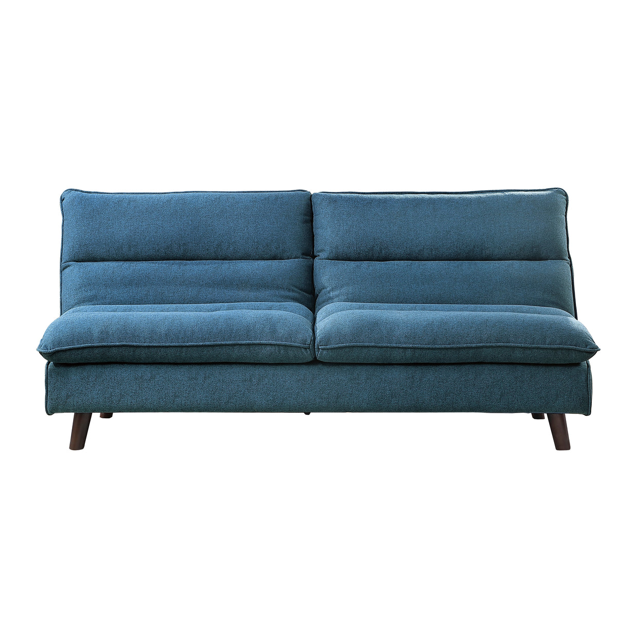 Convertible Sofa Bed with Textured Fabric