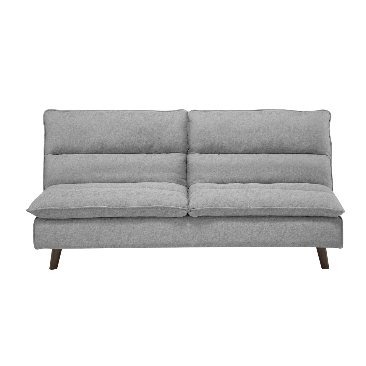 Convertible Sofa Bed with Textured Fabric