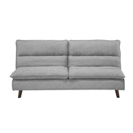 Convertible Sofa Bed with Textured Fabric