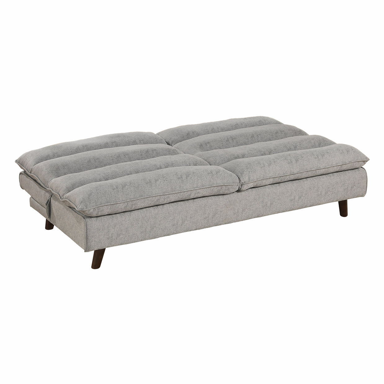 Convertible Sofa Bed with Textured Fabric