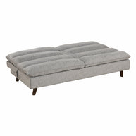 Convertible Sofa Bed with Textured Fabric