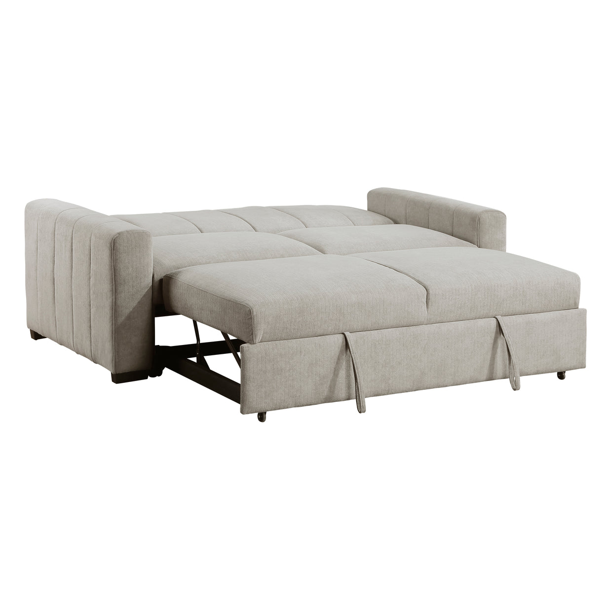 Light Gray Convertible Sleeper Sofa