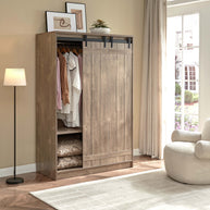 Sliding Door Storage Wardrobe Closet