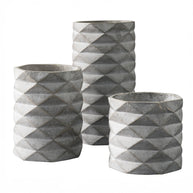 Geometric Vase Set