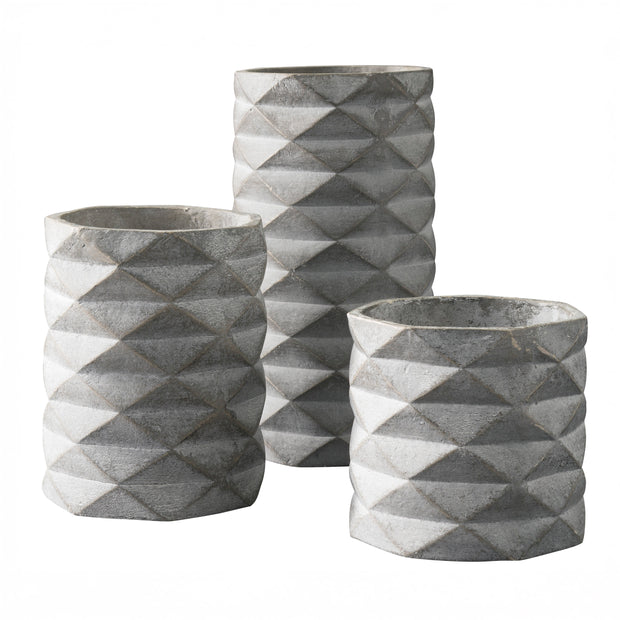 Geometric Vase Set