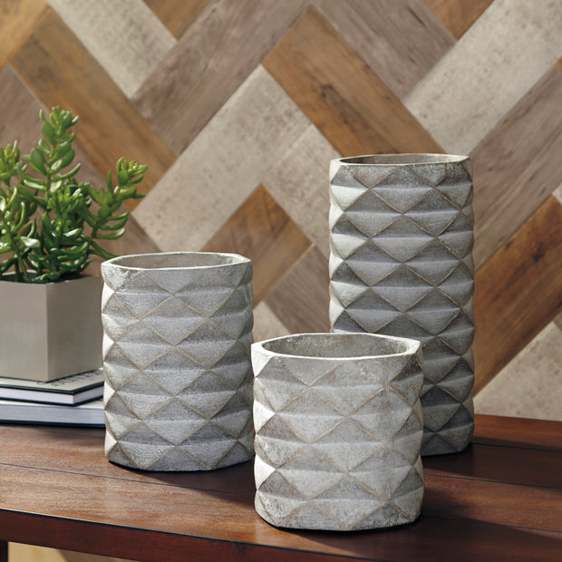 Geometric Vase Set
