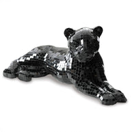 Black Panther Mosaic Sculpture